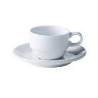 Cup 18cl  6oz White Low