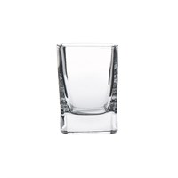 Shot Glass 6cl 2.1oz Strauss Square Crystal