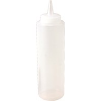 Clear Squeeze Bottle 34cl (12oz)