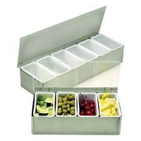 Steel Bar Relish Dispenser 5x1pnt