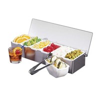 Steel Bar Relish Dispenser 6x1pnt