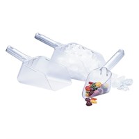 Clear Polycarb Ice Scoop 190cl