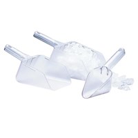 Clear Polycarb Ice Scoop 90cl