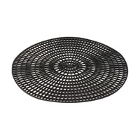 Tray Mat Rubber Black 36cm  For 41cm Tray
