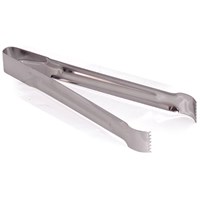Stainless Steel Serrated Tongs 17cm (7'')