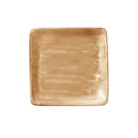 Modern Rustic Flat Square Plate Sand 15cm