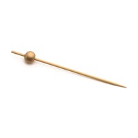 Bamboo Pick with Gold Ball 8.9cm