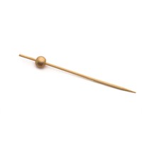 Bamboo Pick with Gold Ball 11cm