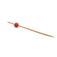 Bamboo Pick with Red Ball 11cm