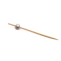 Bamboo Pick with Silver Ball 11cm