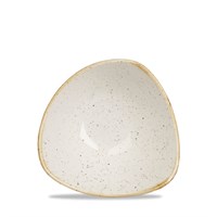 Stonecast Duck Egg White Triangular Bowl 15.3cm