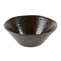 Black Ironstone Bowl 16.5cm