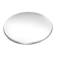 Coaster White Wax Back Plain 9cm