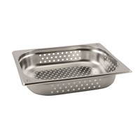 1/2 Perforated Stainless Steel Gastronorm Pan 32x26x10 cm