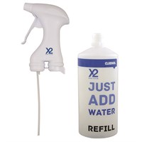 X2 Sprayhead and Water Bottle