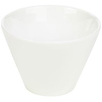 Bowl Conical China White 12cm