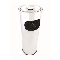 Ashtray Staning Bin Stainless Steel