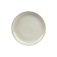 Terra Stoneware Rustic White Coupe Plate 24cm