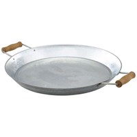 Platter Round Galvanised Steel  14 in 35.5cm
