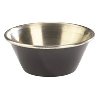 Ramekin Stainless Steel Black 1.5oz