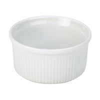 Ramekin Fluted 6.5cm White