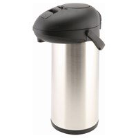 St/st Unbreakable Vacuum Pump Pot 5.0l