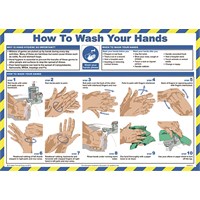 'How to Wash Your Hands' Sign