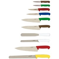 Knife Set Colour Coded With Case 10 Piece