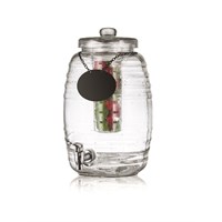 Beehive Glass Beverage Dispenser 11.4L