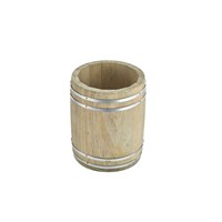 Wooden Barrel Mini 11.5 x 13.5cm