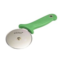 Pizza Cutter Wheel Green Hanle 10cm D