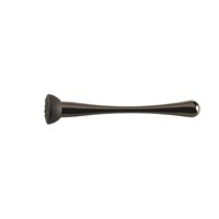 Muddler 22.5cm Gunmetal Silicone Black End Crusher