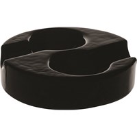 Altruist Cigar Ashtray Black Crystal 15cm