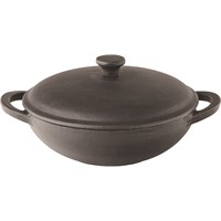 Mini Wok Cast Iron with Li 21.5cm 58cl 20oz