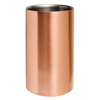 Copper Wine Cooler 12cm Dia X 20cm High