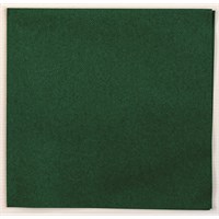 Napkin 40cm 8f Fabric Style Dark Green No Pattern