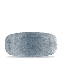 Chefs Oblong Plate 29.8cm Topaz Blue