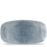 Chef's Oblong Plate 35.5cm Topaz Blue