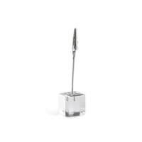 Square Clip Clear Steel 4.5"