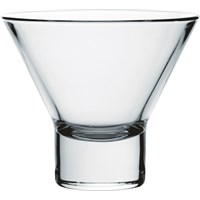 Martini Glass Stemless Petra 8oz 22cl
