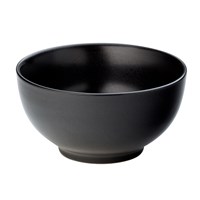 Rice Bowl Black Noir 12cm  4.75" 11.25oz 32cl