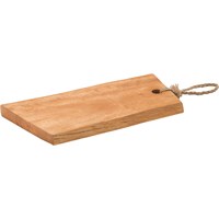 Wooden Serving Board Angled Plank 14in 35.5cm