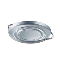 Bin Lid Galvanised Steel With Handles 24.5cm