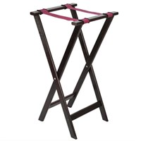 Tray Stand Mahogany 32in