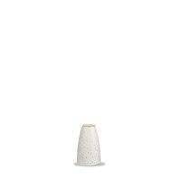 Salt Shaker Stonecast Barley White 7cm