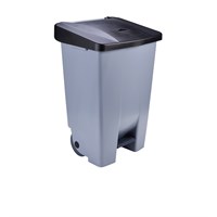 Bin Waste Container Grey 80L