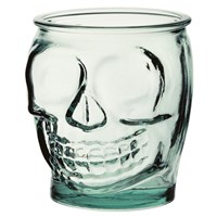 Cocktail Glass Madrid Skull Jar 16oz 47cl