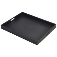 Butler Tray Black 49 x 38.5 x 4.5cm