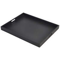 Butler Tray Black 53.5 x 42.5 x 4.5cm