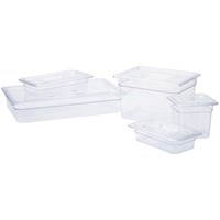 Gastronorm Polycarb 1/3GN Pan15cm Clear
